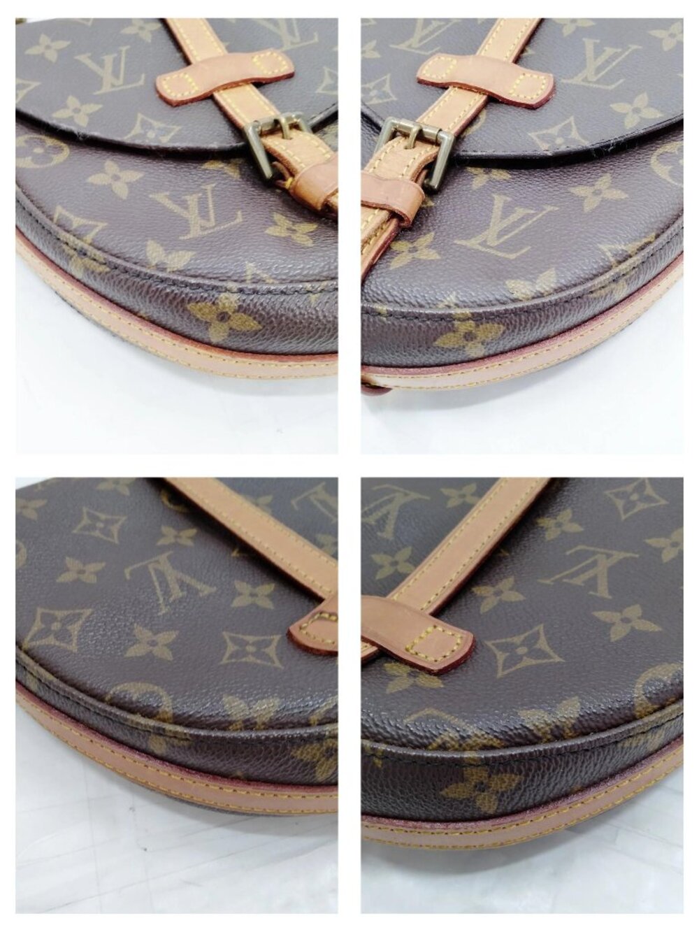 Authentic Louis Vuitton Chantilly PM Monogram Crossbody Saddle Bag - Picture 8 of 16